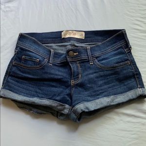 Hollister jean shorts